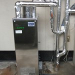 美咲町　Ｔ様邸　石油給湯器（ボイラー）の故障・交換設置